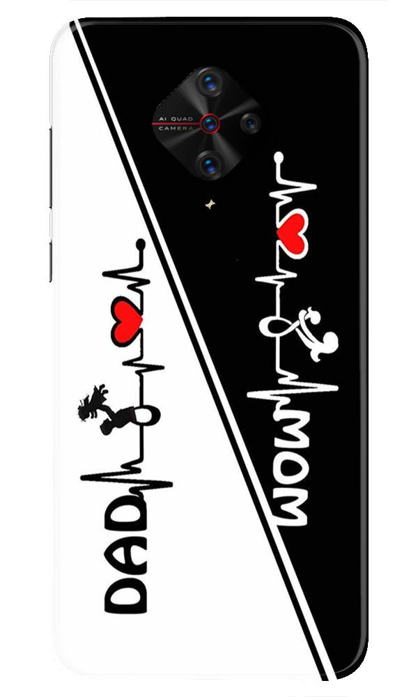 Love Mom Dad Mobile Back Case for Vivo S1 Pro (Design - 385) Love Mom Dad Mobile Back Case for Vivo S1 Pro (Design - 385)