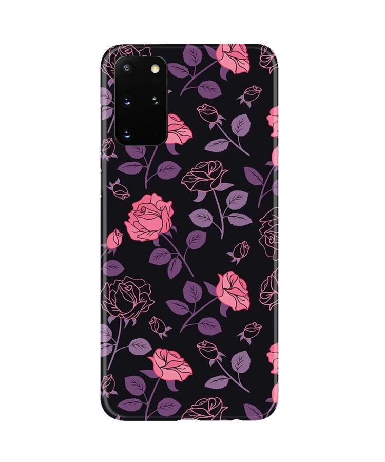 Rose Pattern Mobile Back Case for Galaxy S20 Plus (Design - 2) Rose Pattern Case for Galaxy S20 Plus
