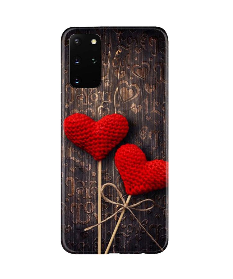 Red Hearts Mobile Back Case for Galaxy S20 Plus (Design - 80) Red Hearts Case for Galaxy S20 Plus
