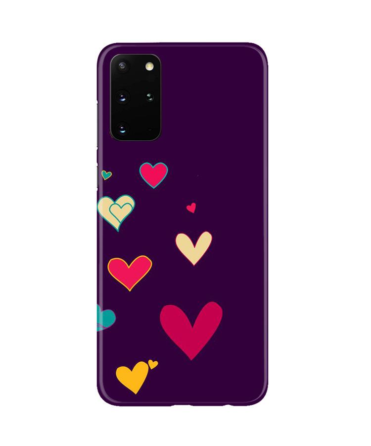 Purple Background Mobile Back Case for Galaxy S20 Plus (Design - 107) Purple Background Case for Galaxy S20 Plus (Design - 107)