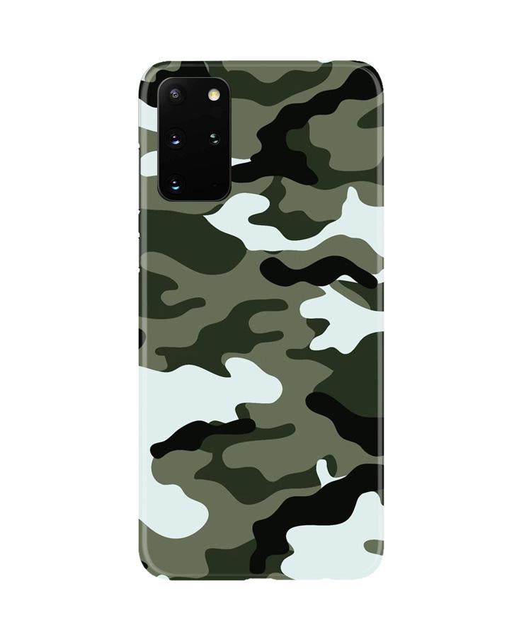 Army Camouflage Mobile Back Case for Galaxy S20 Plus (Design - 108) Army Camouflage Case for Galaxy S20 Plus (Design - 108)
