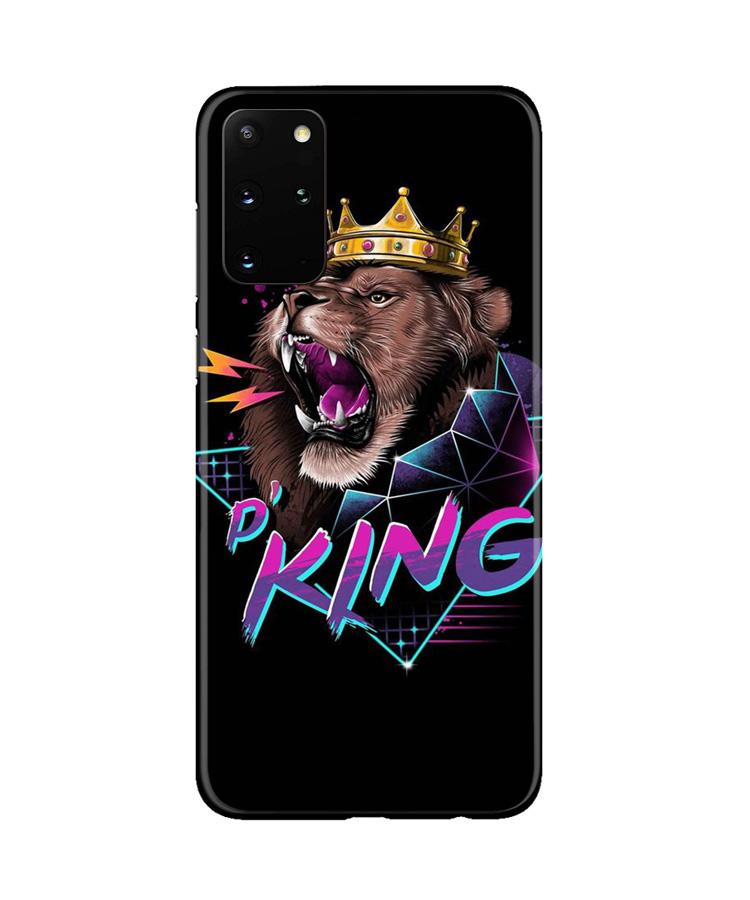 Lion King Mobile Back Case for Galaxy S20 Plus (Design - 219) Lion King Case for Galaxy S20 Plus (Design No. 219)