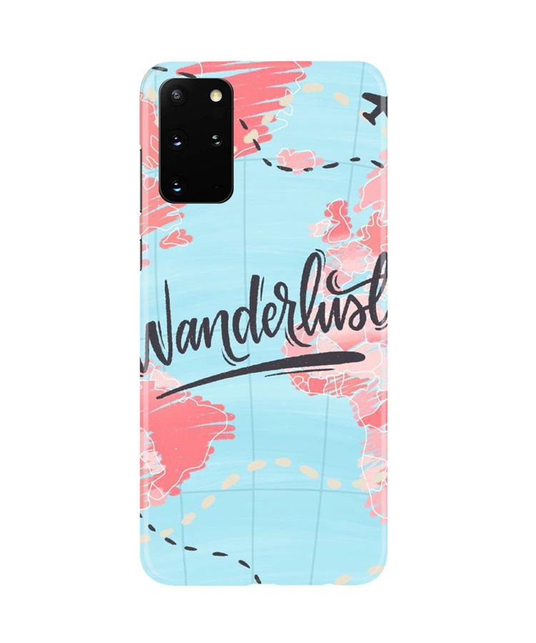 Wonderlust Travel Mobile Back Case for Galaxy S20 Plus (Design - 223) Wonderlust Travel Case for Galaxy S20 Plus (Design No. 223)