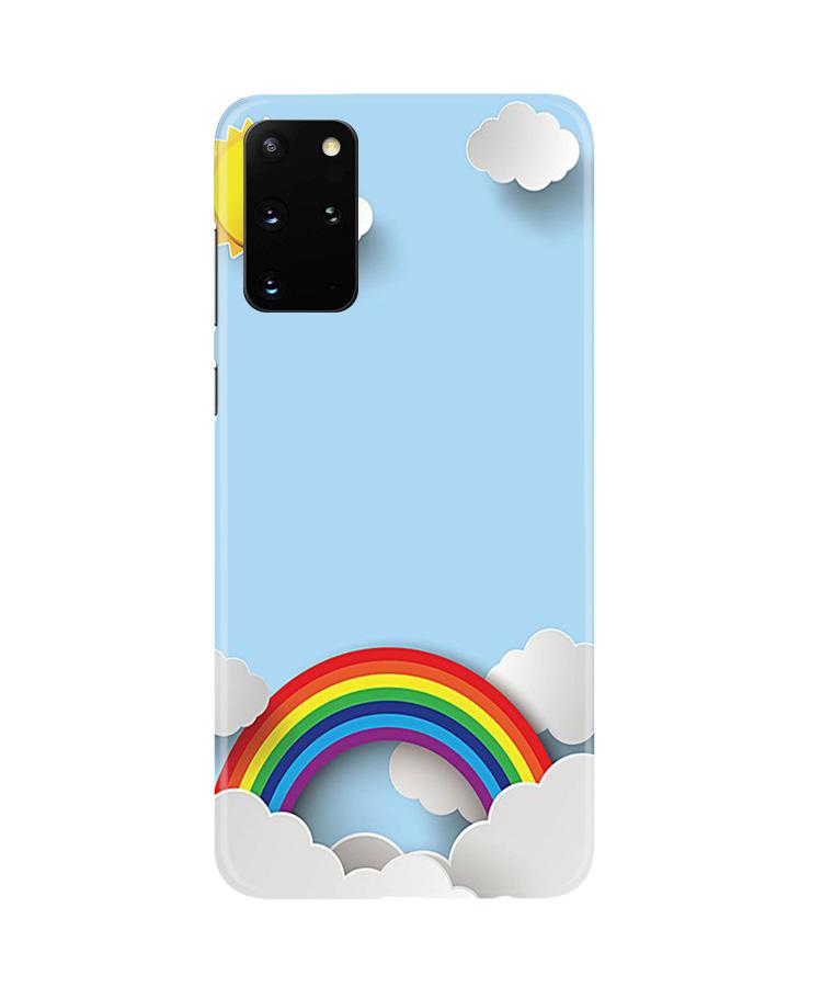 Rainbow Mobile Back Case for Galaxy S20 Plus (Design - 225) Rainbow Case for Galaxy S20 Plus (Design No. 225)