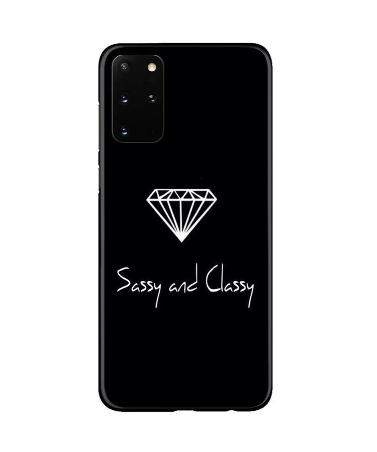 Sassy and Classy Mobile Back Case for Galaxy S20 Plus (Design - 264) Sassy and Classy Case for Galaxy S20 Plus (Design No. 264)