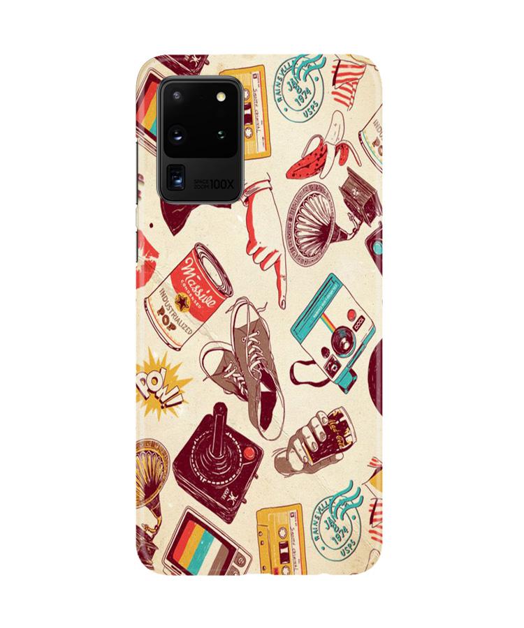 Vintage Mobile Back Case for Galaxy S20 Ultra (Design - 35) Vintage Case for Galaxy S20 Ultra