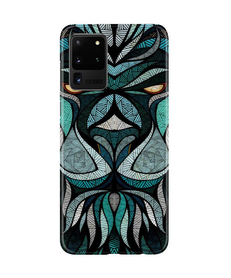 Lion Mobile Back Case for Galaxy S20 Ultra (Design - 97) Lion Case for Galaxy S20 Ultra