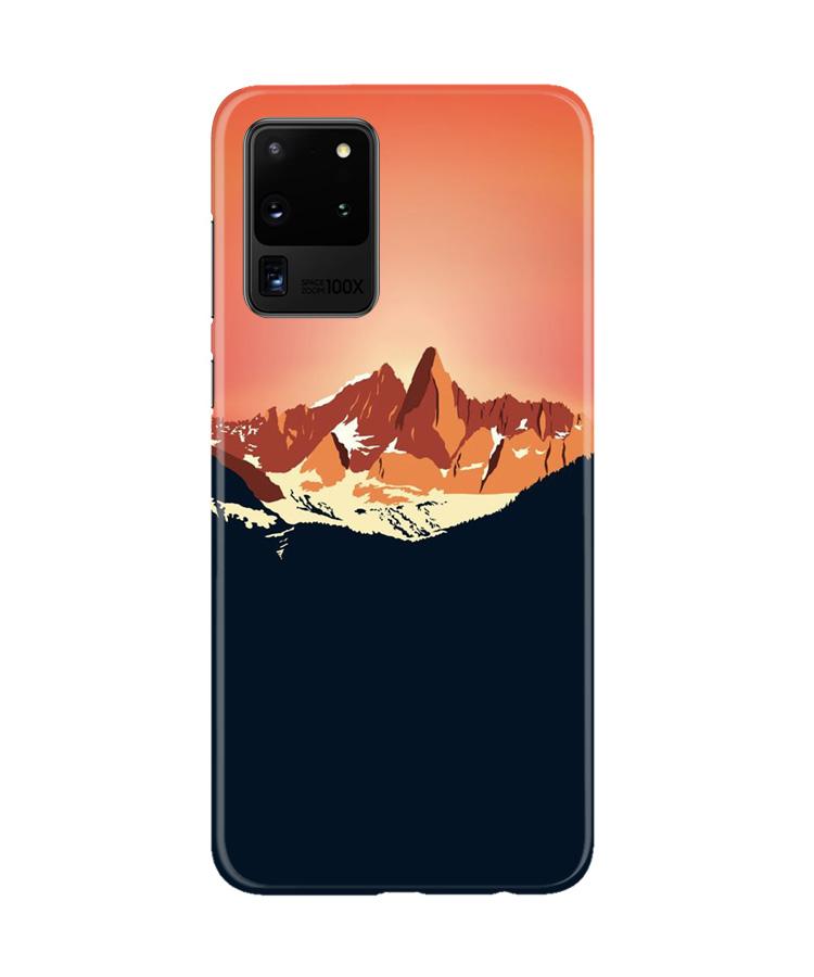 Mountains Mobile Back Case for Galaxy S20 Ultra (Design - 227) Mountains Case for Galaxy S20 Ultra (Design No. 227)