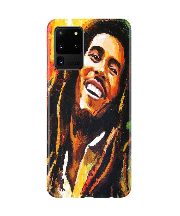 Bob marley Mobile Back Case for Galaxy S20 Ultra (Design - 295) Bob marley Case for Galaxy S20 Ultra (Design No. 295)