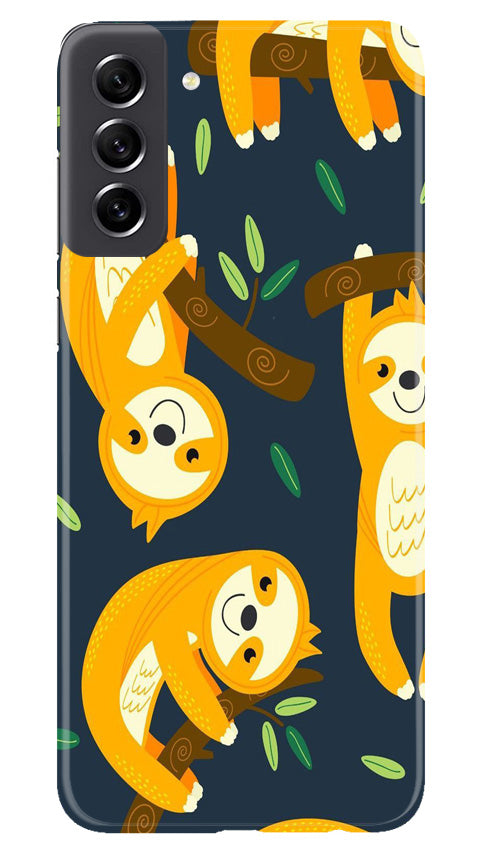 Racoon Pattern Mobile Back Case for Samsung Galaxy S21 FE 5G (Design - 2) Racoon Pattern Case for Samsung Galaxy S21 FE 5G