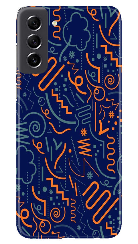 Line Art Baground Mobile Back Case for Samsung Galaxy S21 FE 5G (Design - 26) Line Art Baground Case for Samsung Galaxy S21 FE 5G