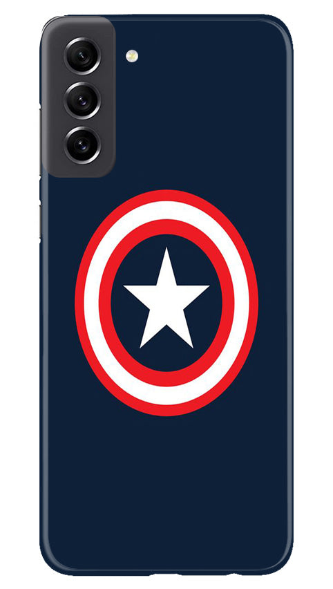 Captain America Mobile Back Case for Samsung Galaxy S21 FE 5G (Design - 42) Captain America Case for Samsung Galaxy S21 FE 5G