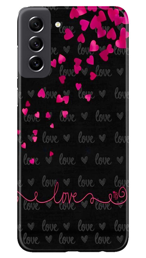 Love in Air Mobile Back Case for Samsung Galaxy S21 FE 5G (Design - 89) Love in Air Case for Samsung Galaxy S21 FE 5G