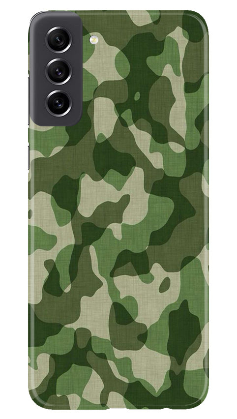 Army Camouflage Mobile Back Case for Samsung Galaxy S21 FE 5G (Design - 106) Army Camouflage Case for Samsung Galaxy S21 FE 5G (Design - 106)