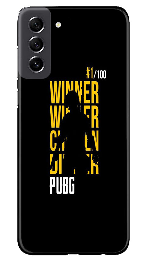 Pubg Winner Winner Mobile Back Case for Samsung Galaxy S21 FE 5G (Design - 146) Pubg Winner Winner Case for Samsung Galaxy S21 FE 5G (Design - 146)