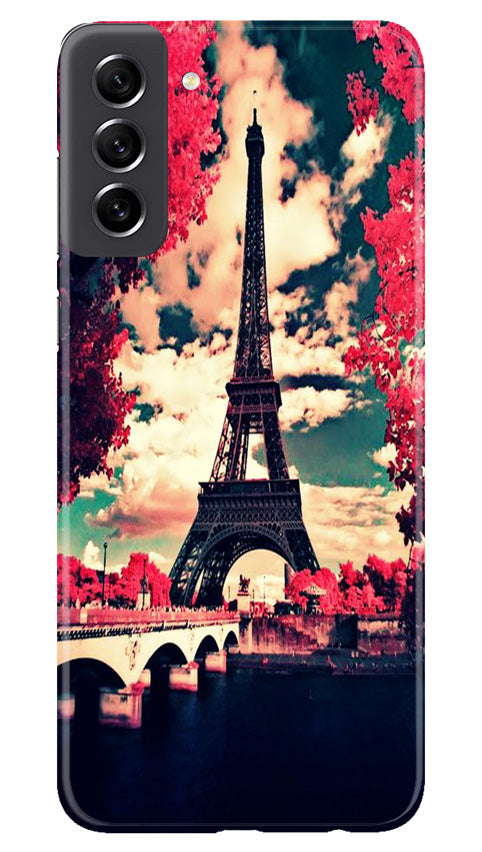 Eiffel Tower Mobile Back Case for Samsung Galaxy S21 FE 5G (Design - 181) Eiffel Tower Case for Samsung Galaxy S21 FE 5G (Design No. 181)