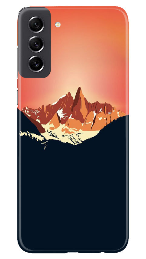 Mountains Mobile Back Case for Samsung Galaxy S21 FE 5G (Design - 196) Mountains Case for Samsung Galaxy S21 FE 5G (Design No. 196)