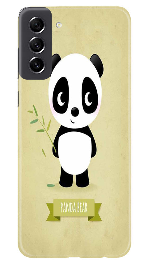 Panda Bear Mobile Back Case for Samsung Galaxy S21 FE 5G (Design - 279) Panda Bear Mobile Back Case for Samsung Galaxy S21 FE 5G (Design - 279)