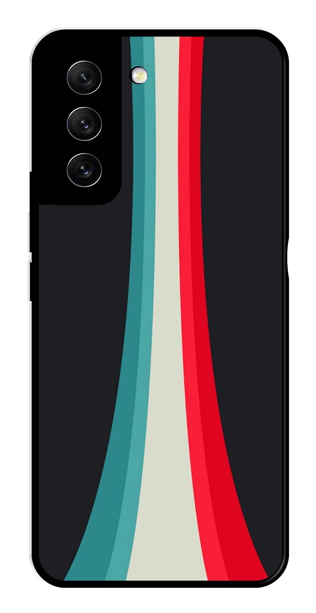 Modern Art Colorful Metal Mobile Case for Samsung Galaxy S21 FE 5G Modern Art Colorful Metal Mobile Case for Samsung Galaxy S21 FE 5G (Design No -48)