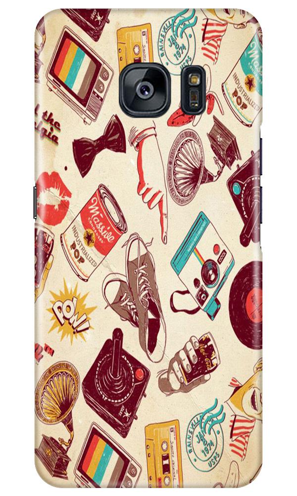 Vintage Mobile Back Case for Samsung Galaxy S7 Edge (Design - 35) Vintage Case for Samsung Galaxy S7 Edge