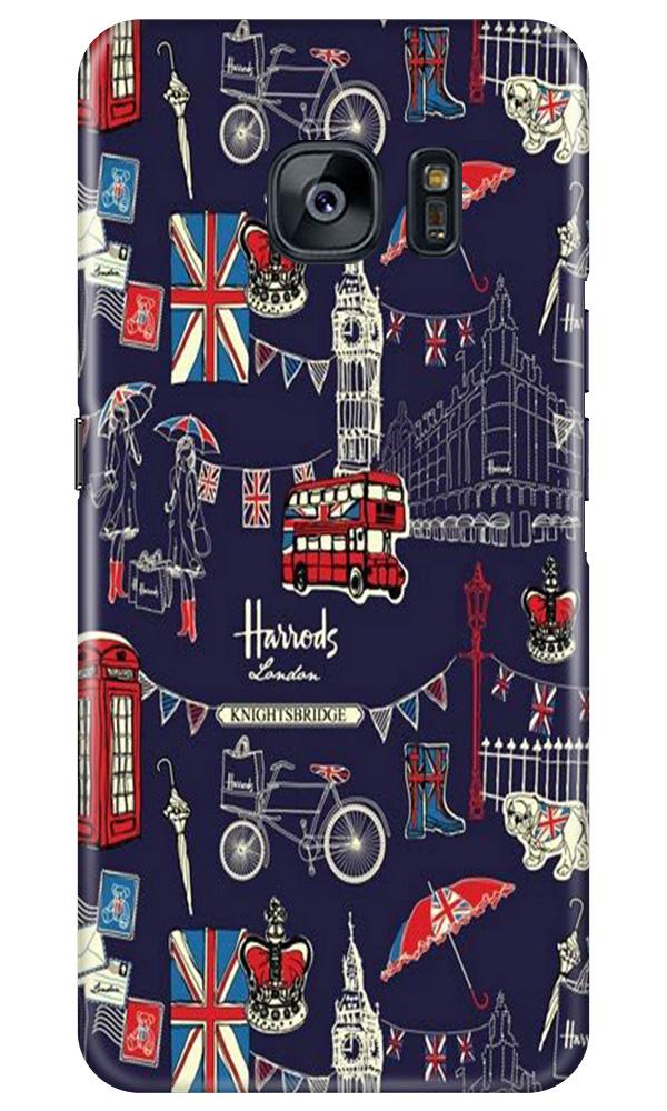 Love London Mobile Back Case for Samsung Galaxy S7 Edge (Design - 75) Love London Case for Samsung Galaxy S7 Edge