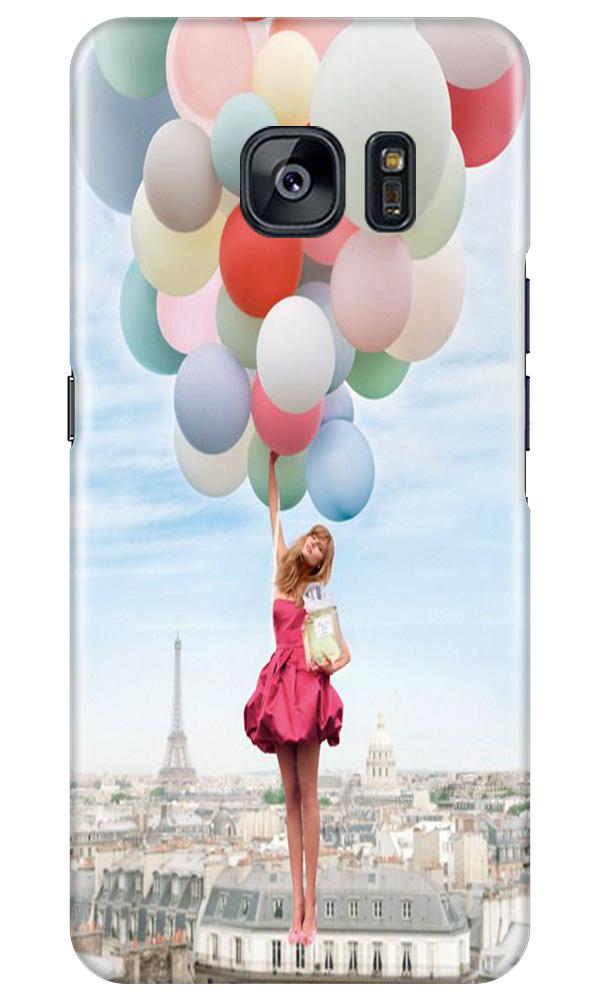 Girl with Baloon Mobile Back Case for Samsung Galaxy S7 Edge (Design - 84) Girl with Baloon Case for Samsung Galaxy S7 Edge