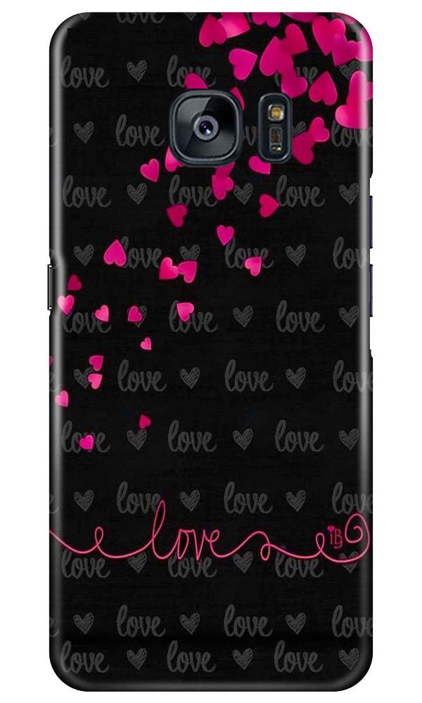 Love in Air Mobile Back Case for Samsung Galaxy S7 Edge (Design - 89) Love in Air Case for Samsung Galaxy S7 Edge