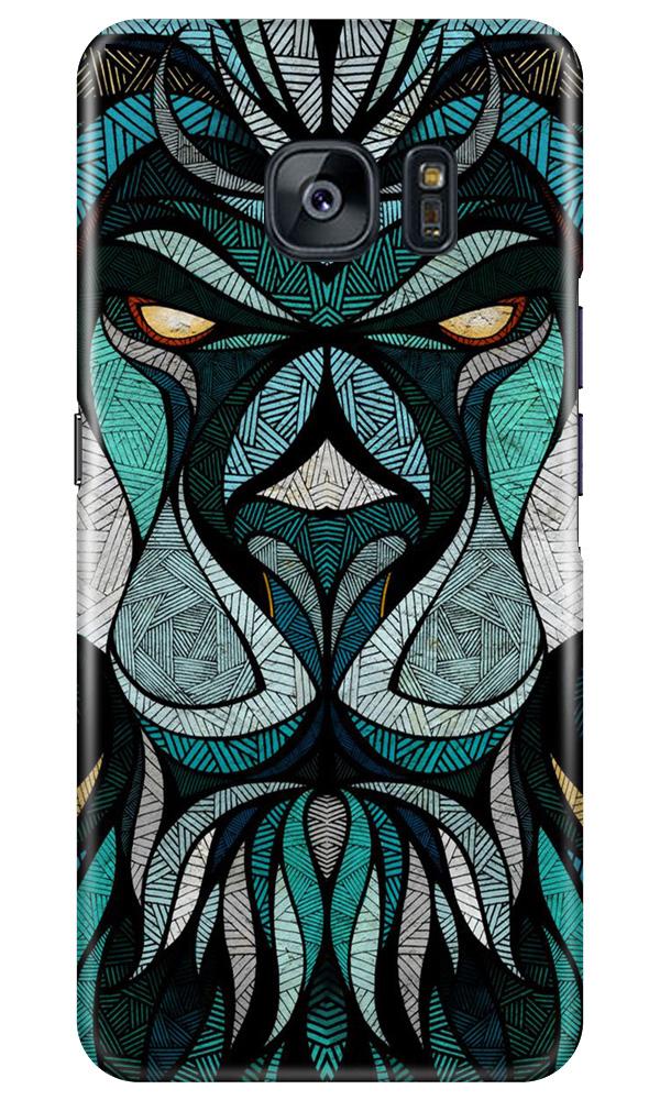 Lion Mobile Back Case for Samsung Galaxy S7 Edge (Design - 97) Lion Case for Samsung Galaxy S7 Edge