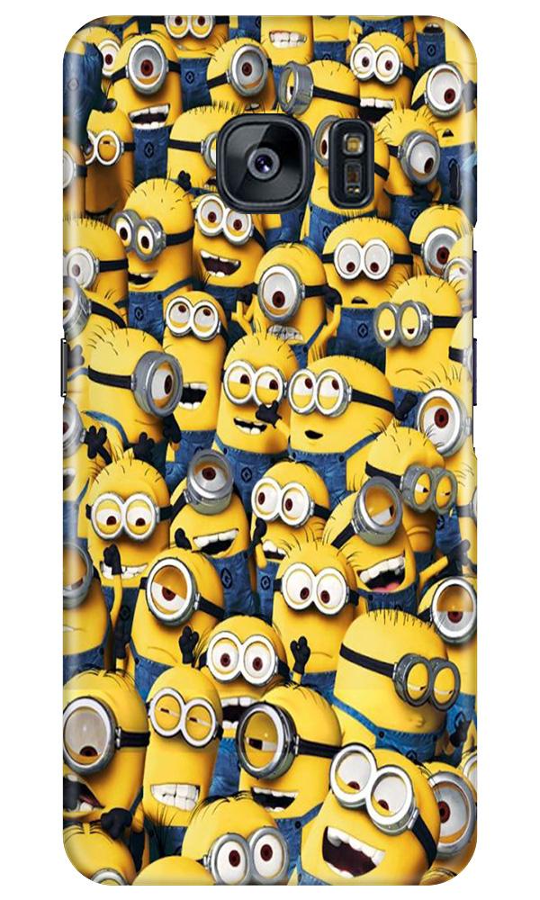 Minions Mobile Back Case for Samsung Galaxy S7 Edge (Design - 126) Minions Case for Samsung Galaxy S7 Edge (Design - 126)