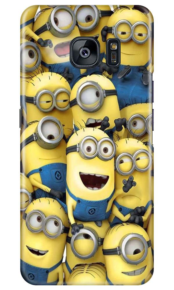 Minions Mobile Back Case for Samsung Galaxy S7 Edge (Design - 127) Minions Case for Samsung Galaxy S7 Edge (Design - 127)