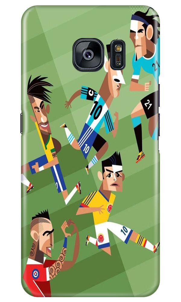 Football Mobile Back Case for Samsung Galaxy S7 Edge (Design - 166) Football Case for Samsung Galaxy S7 Edge (Design - 166)