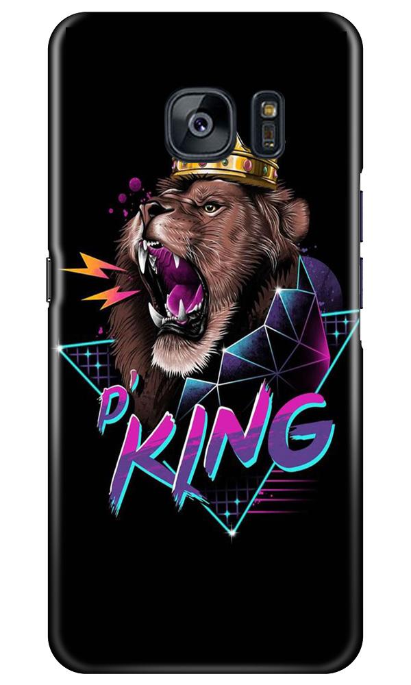 Lion King Mobile Back Case for Samsung Galaxy S7 Edge (Design - 219) Lion King Case for Samsung Galaxy S7 Edge (Design No. 219)