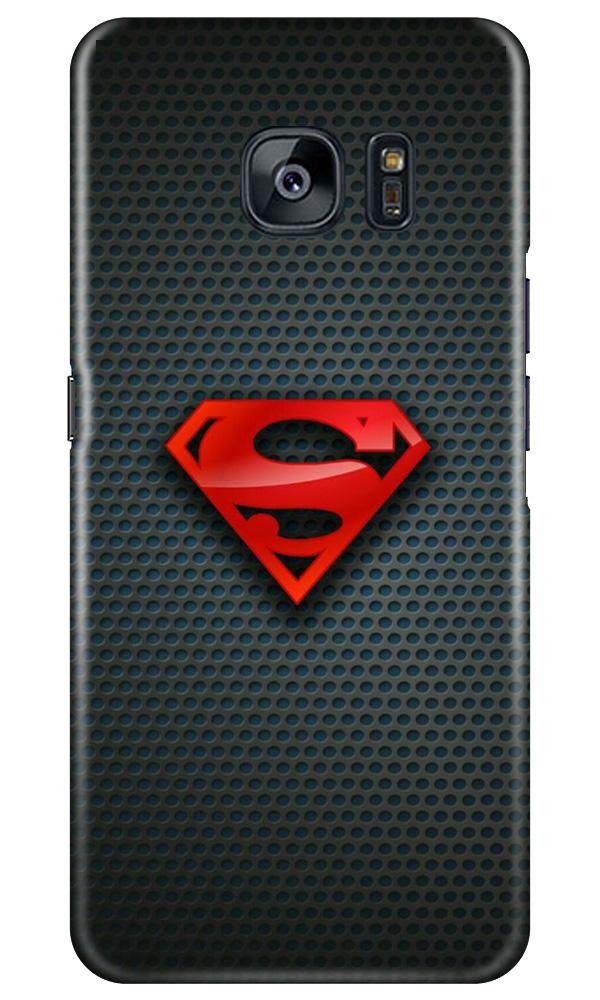 Superman Mobile Back Case for Samsung Galaxy S7 Edge (Design - 247) Superman Case for Samsung Galaxy S7 Edge (Design No. 247)