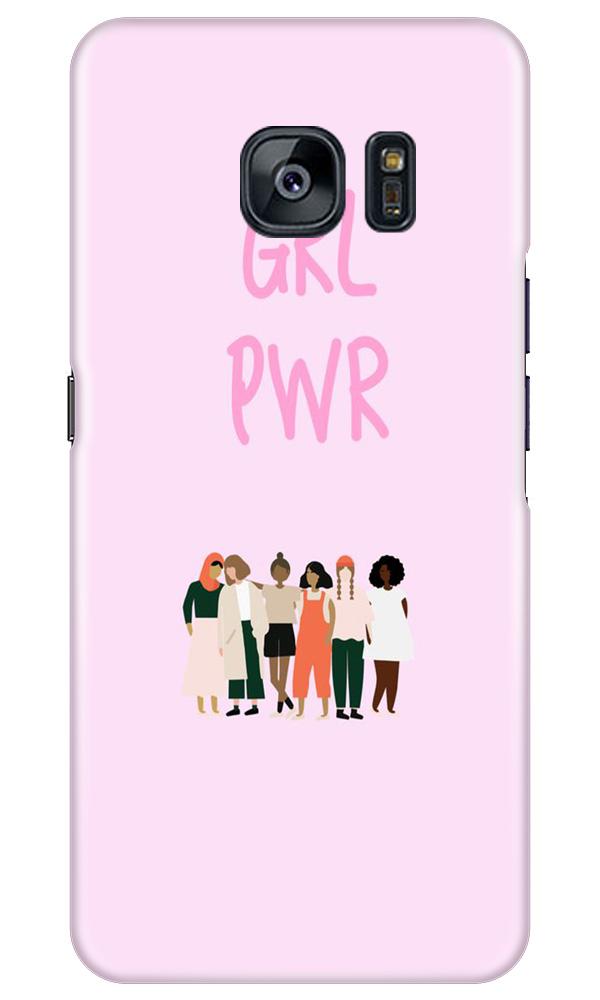Girl Power Mobile Back Case for Samsung Galaxy S7 Edge (Design - 267) Girl Power Case for Samsung Galaxy S7 Edge (Design No. 267)