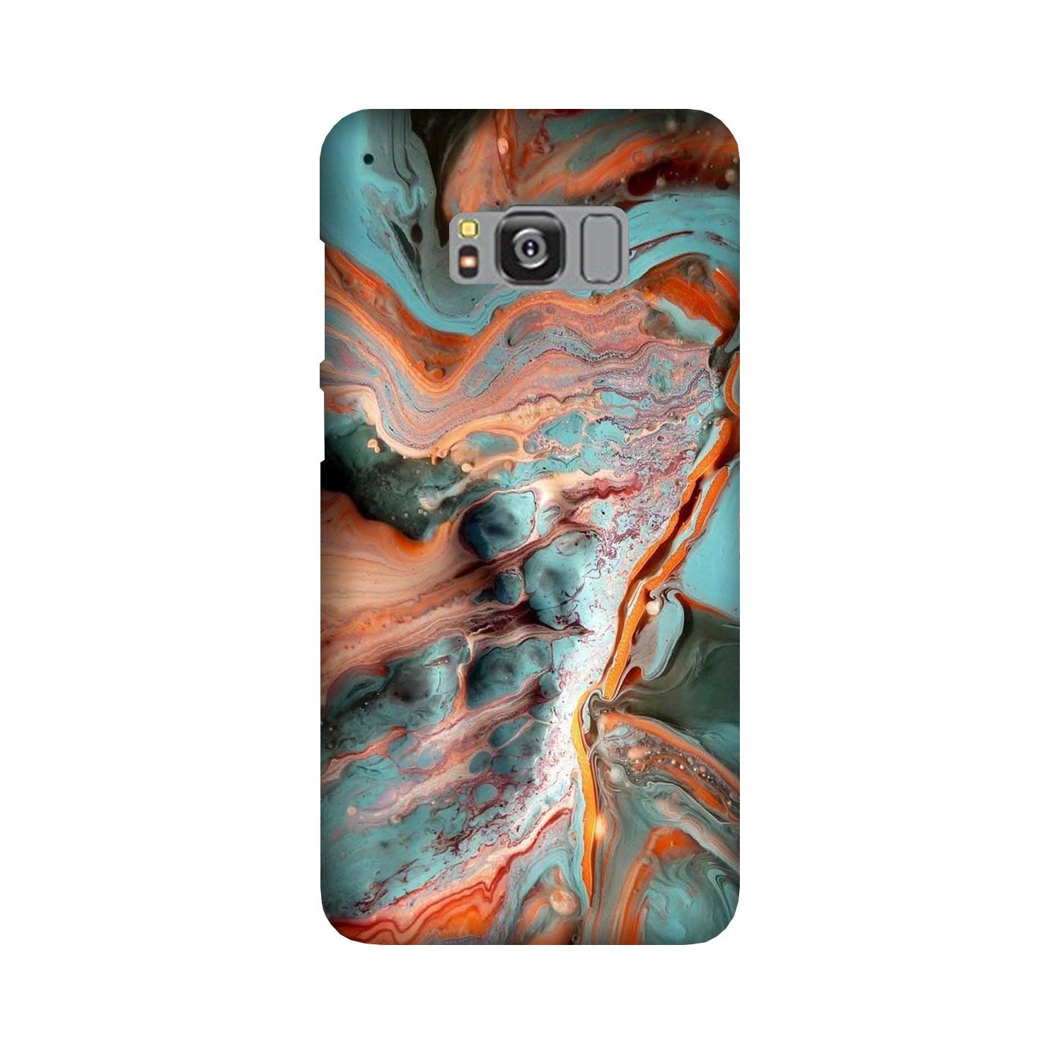 Marble Texture Mobile Back Case for Galaxy S8 (Design - 309) Marble Texture Mobile Back Case for Galaxy S8 (Design - 309)