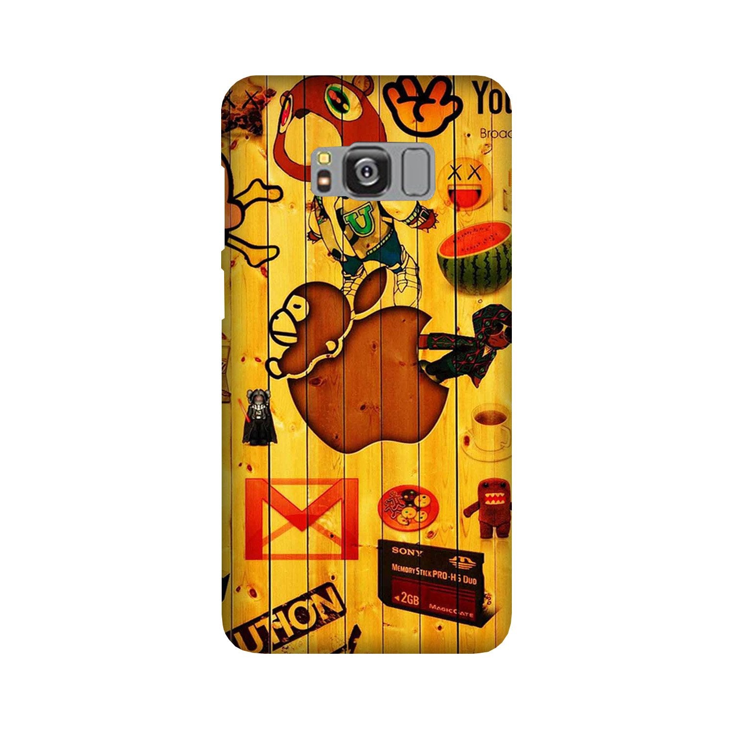 Wooden Texture Mobile Back Case for Galaxy S8 (Design - 367) Wooden Texture Mobile Back Case for Galaxy S8 (Design - 367)