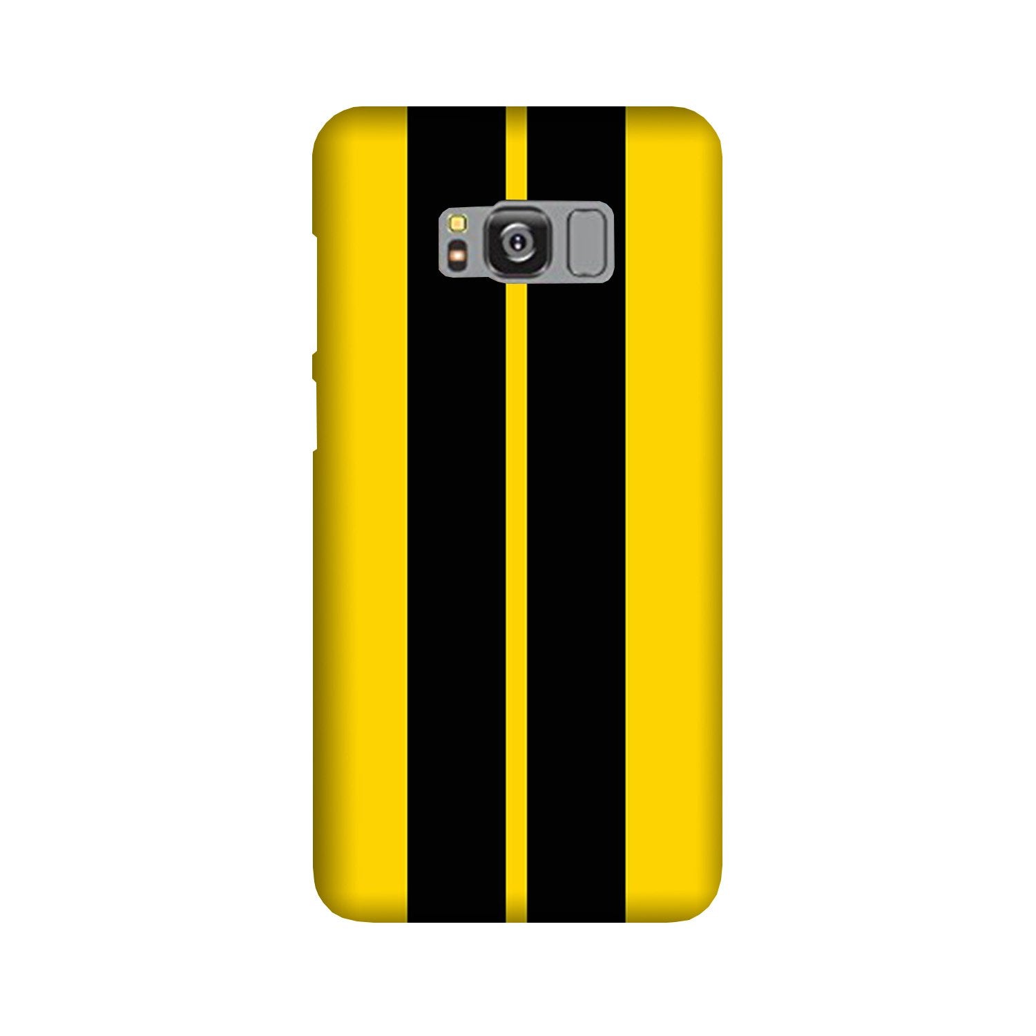 Black Yellow Pattern Mobile Back Case for Galaxy S8 Plus (Design - 377) Black Yellow Pattern Mobile Back Case for Galaxy S8 Plus (Design - 377)