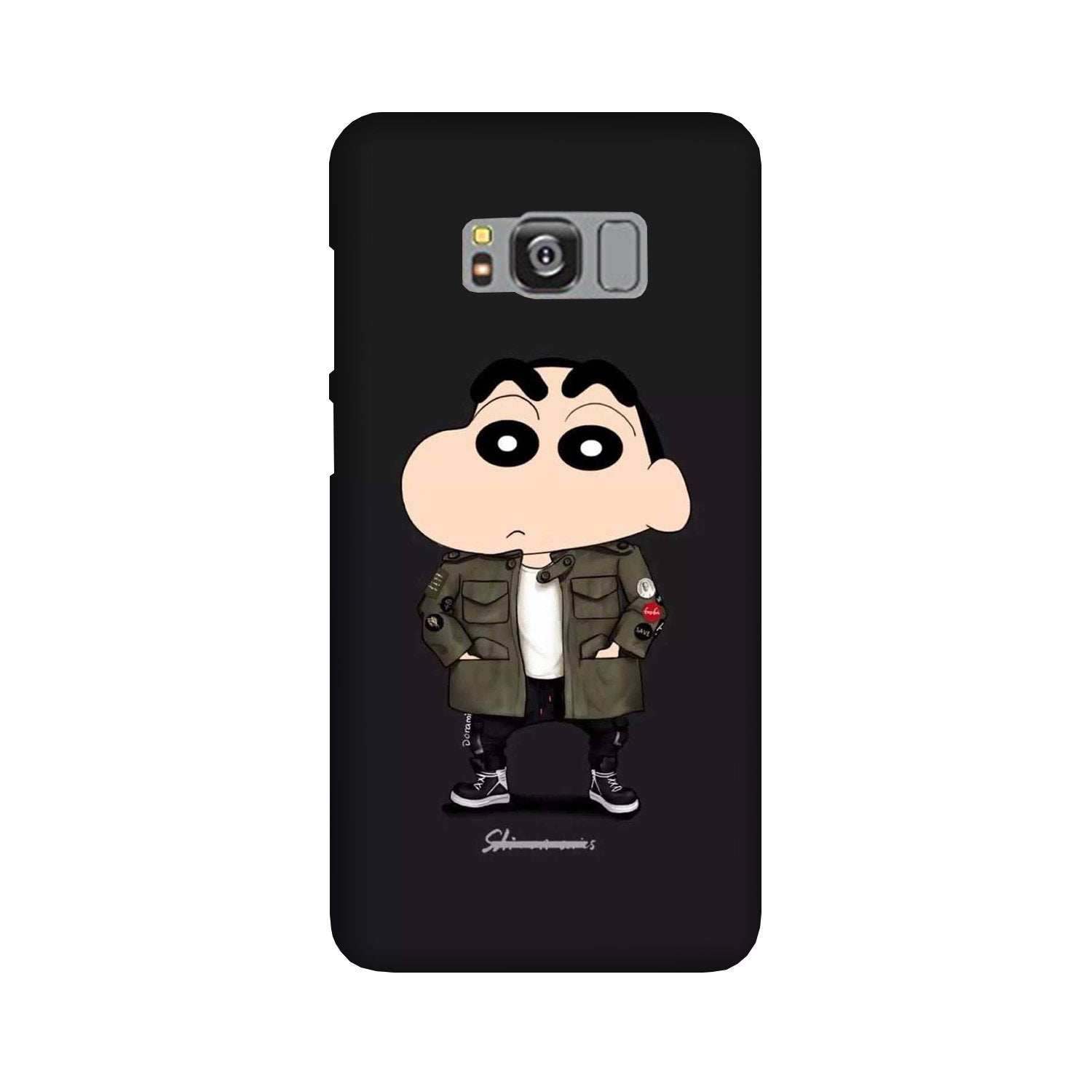 Shin Chan Mobile Back Case for Galaxy S8 (Design - 391)