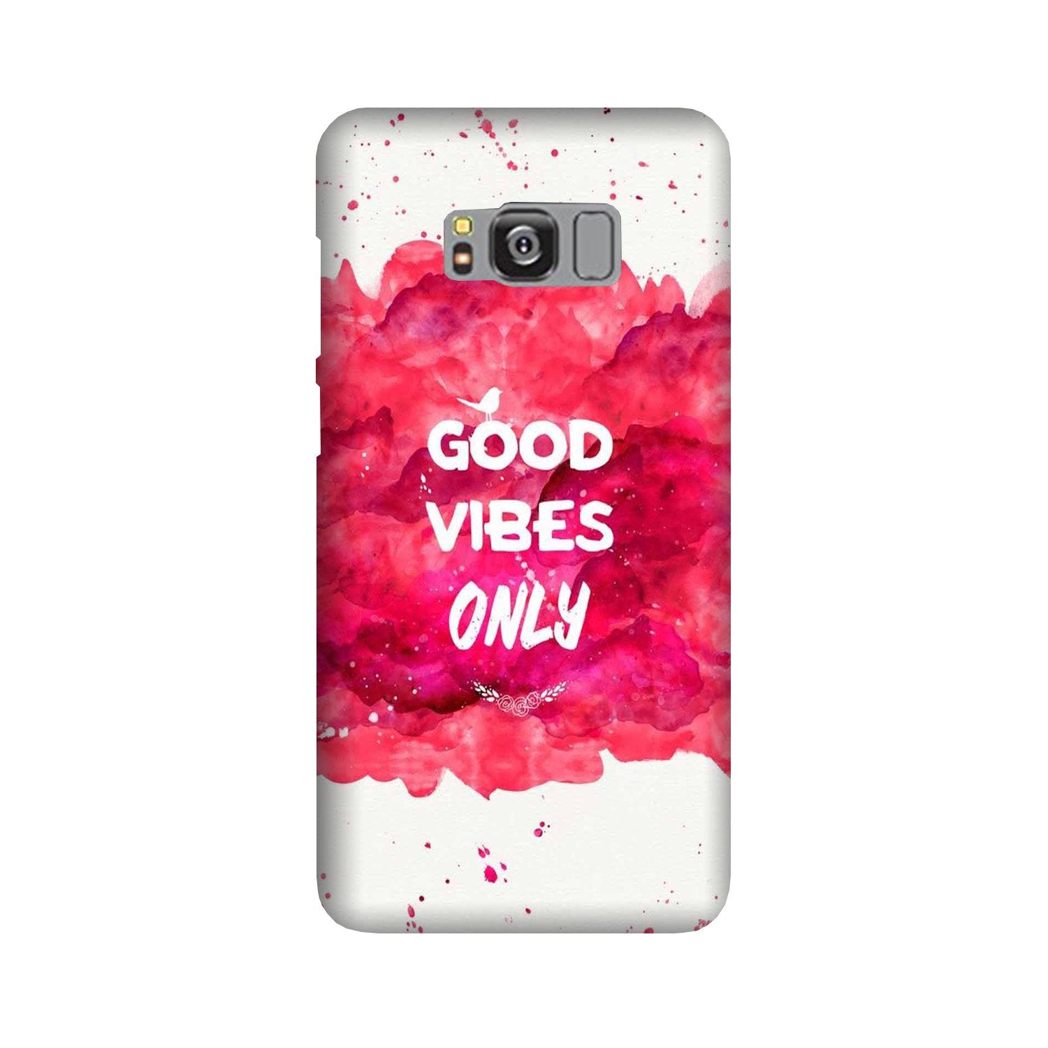 Good Vibes Only Mobile Back Case for Galaxy S8 Plus (Design - 393) Good Vibes Only Mobile Back Case for Galaxy S8 Plus (Design - 393)