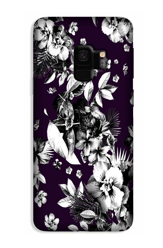 white flowers Case for Galaxy S9 white flowers Case for Galaxy S9