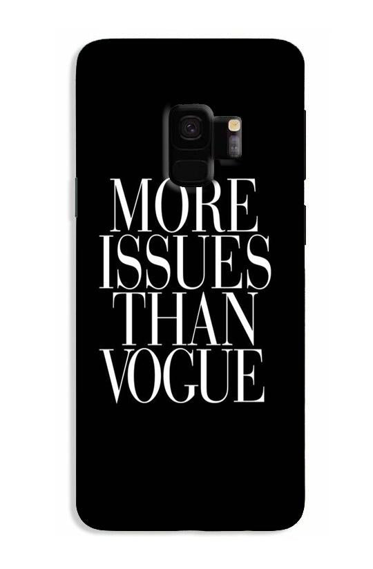 More Issues than Vague Case for Galaxy S9 More Issues than Vague Case for Galaxy S9