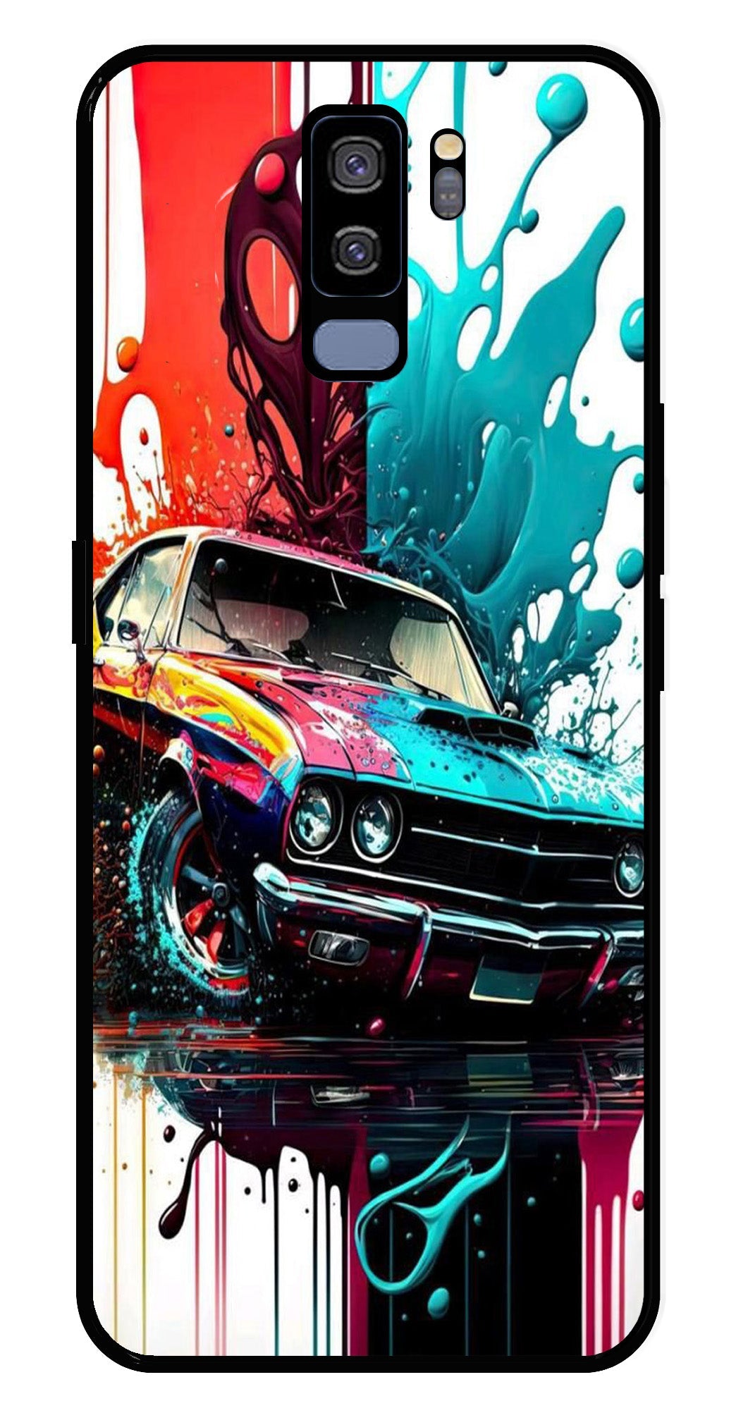 Vintage Car Metal Mobile Case for Samsung Galaxy S9 Plus Vintage Car Metal Mobile Case for Samsung Galaxy S9 Plus (Design No -29)