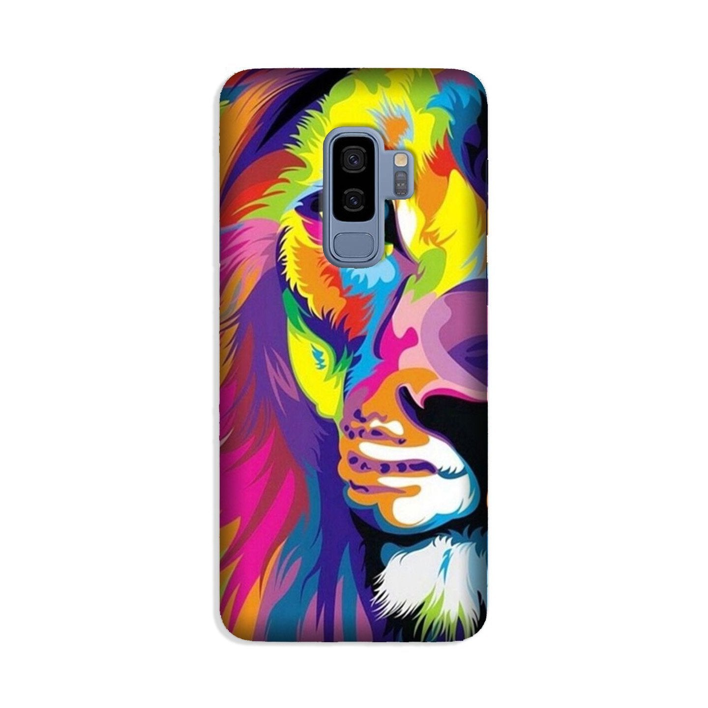 Colorful Lion Case for Galaxy S9 Plus (Design - 110) Colorful Lion Case for Galaxy S9 Plus (Design - 110)