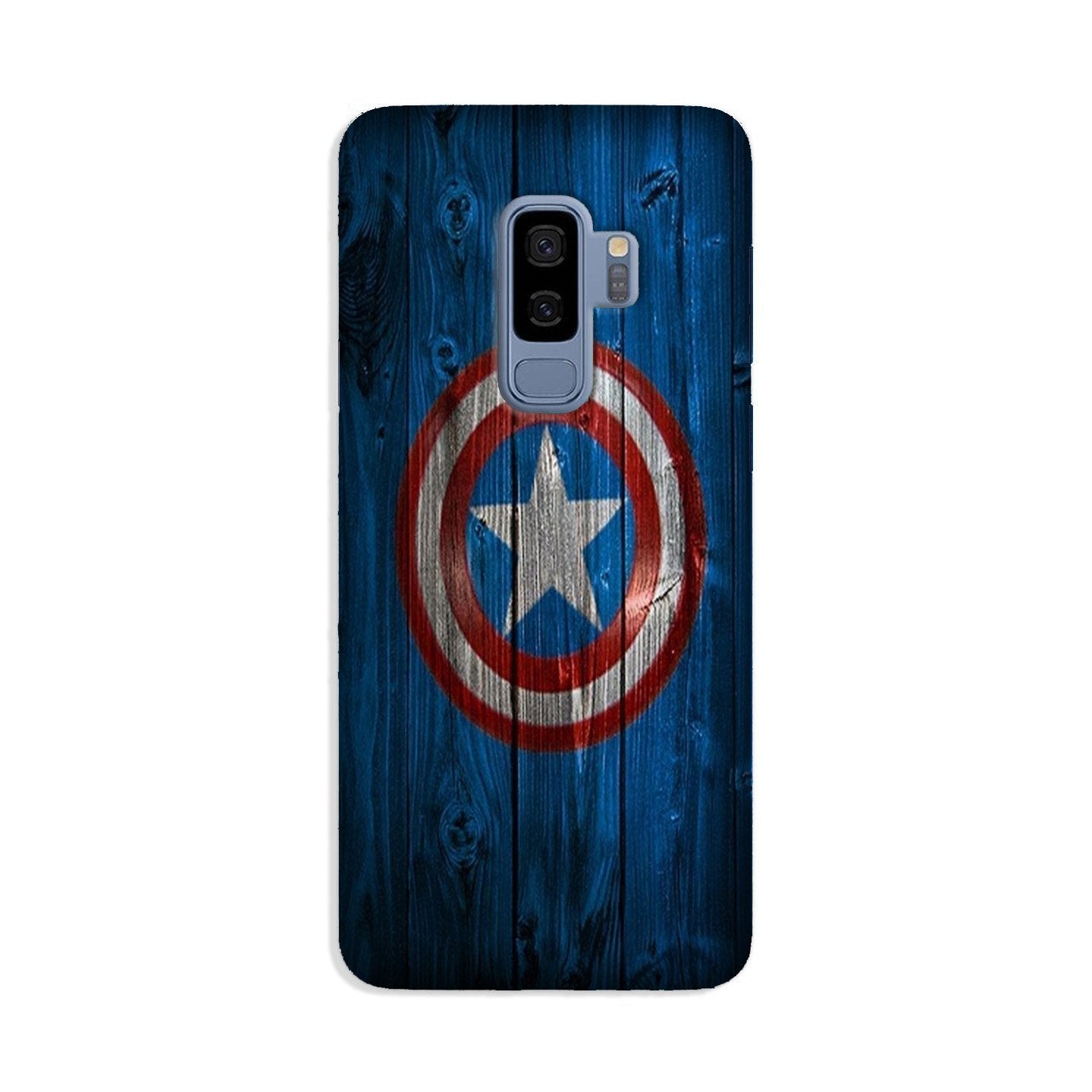 Captain America Superhero Case for Galaxy S9 Plus (Design - 118) Captain America Superhero Case for Galaxy S9 Plus (Design - 118)