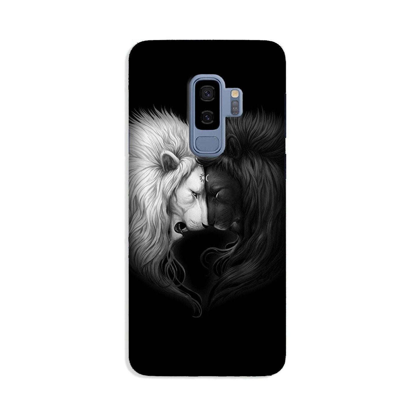 Dark White Lion Case for Galaxy S9 Plus (Design - 140) Dark White Lion Case for Galaxy S9 Plus (Design - 140)