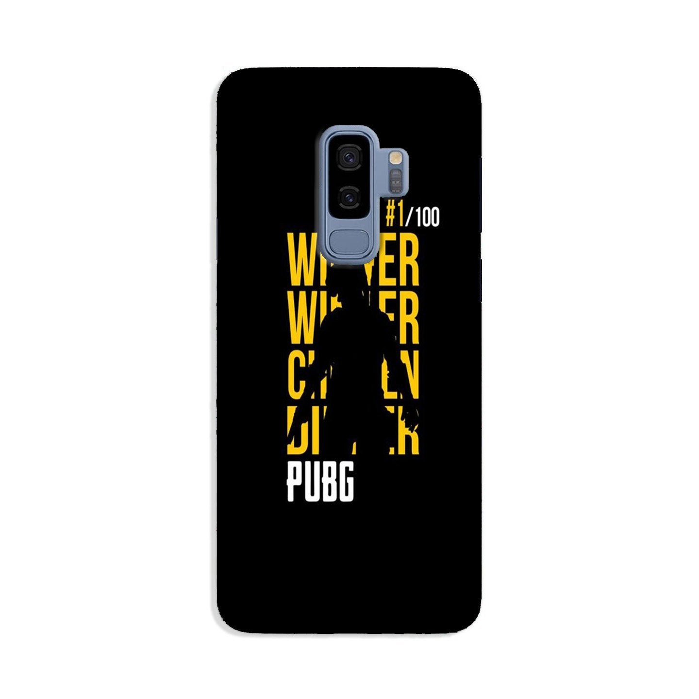Pubg Winner Winner Case for Galaxy S9 Plus (Design - 177) Pubg Winner Winner Case for Galaxy S9 Plus (Design - 177)