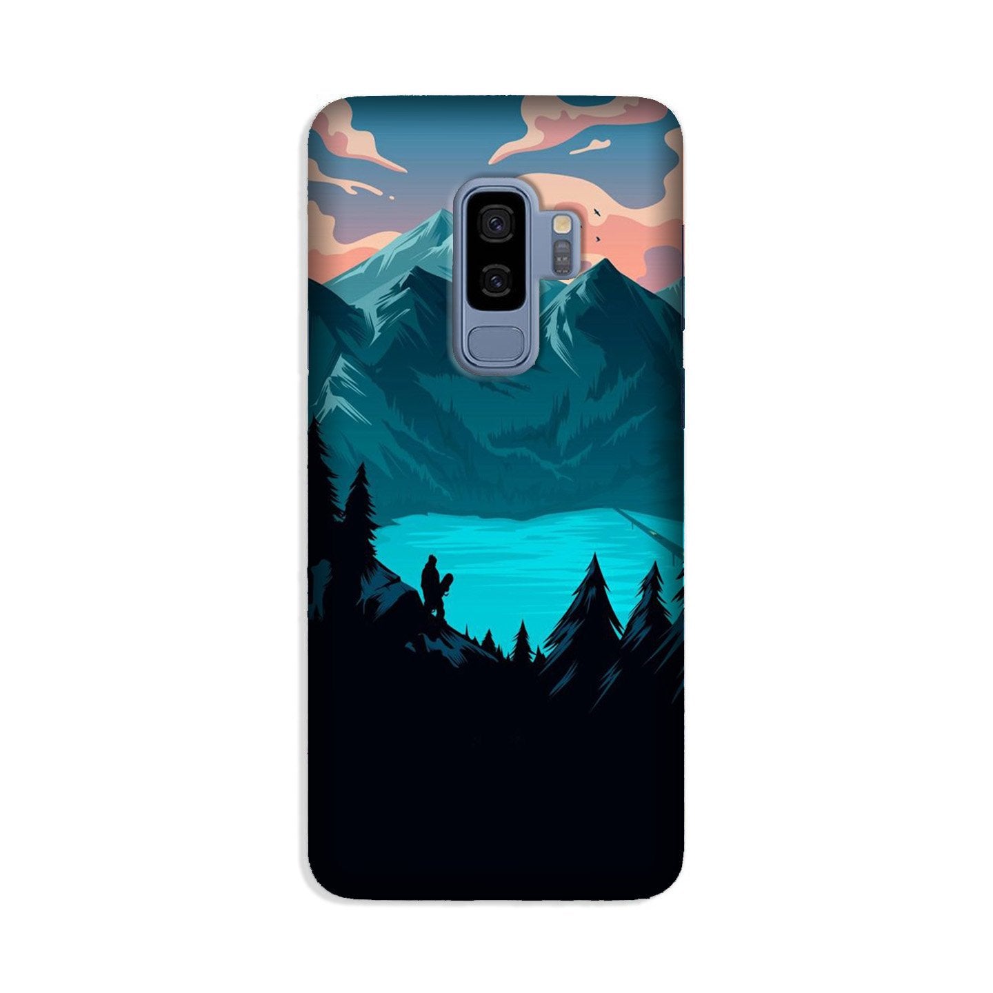 Mountains Case for Galaxy S9 Plus (Design - 186) Mountains Case for Galaxy S9 Plus (Design - 186)