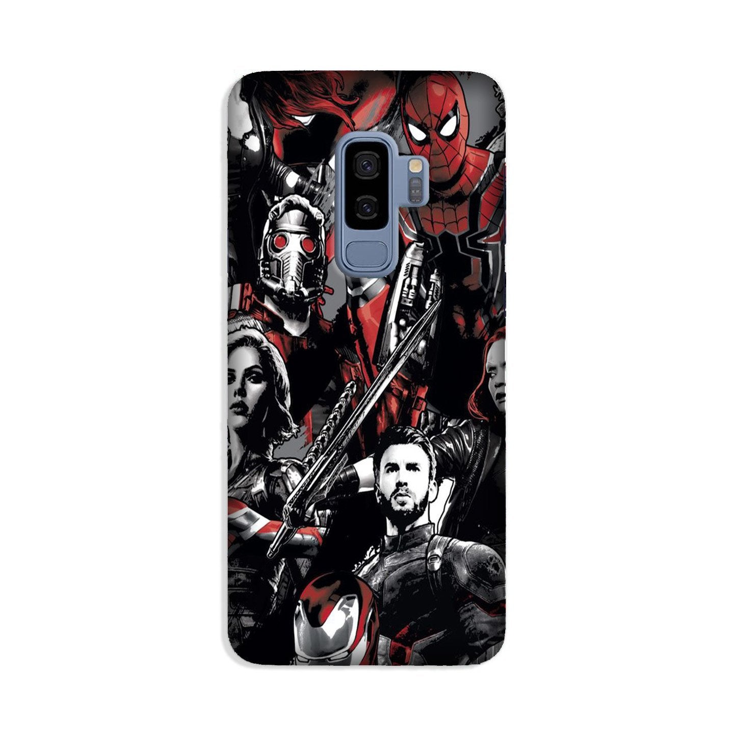 Avengers Case for Galaxy S9 Plus (Design - 190) Avengers Case for Galaxy S9 Plus (Design - 190)