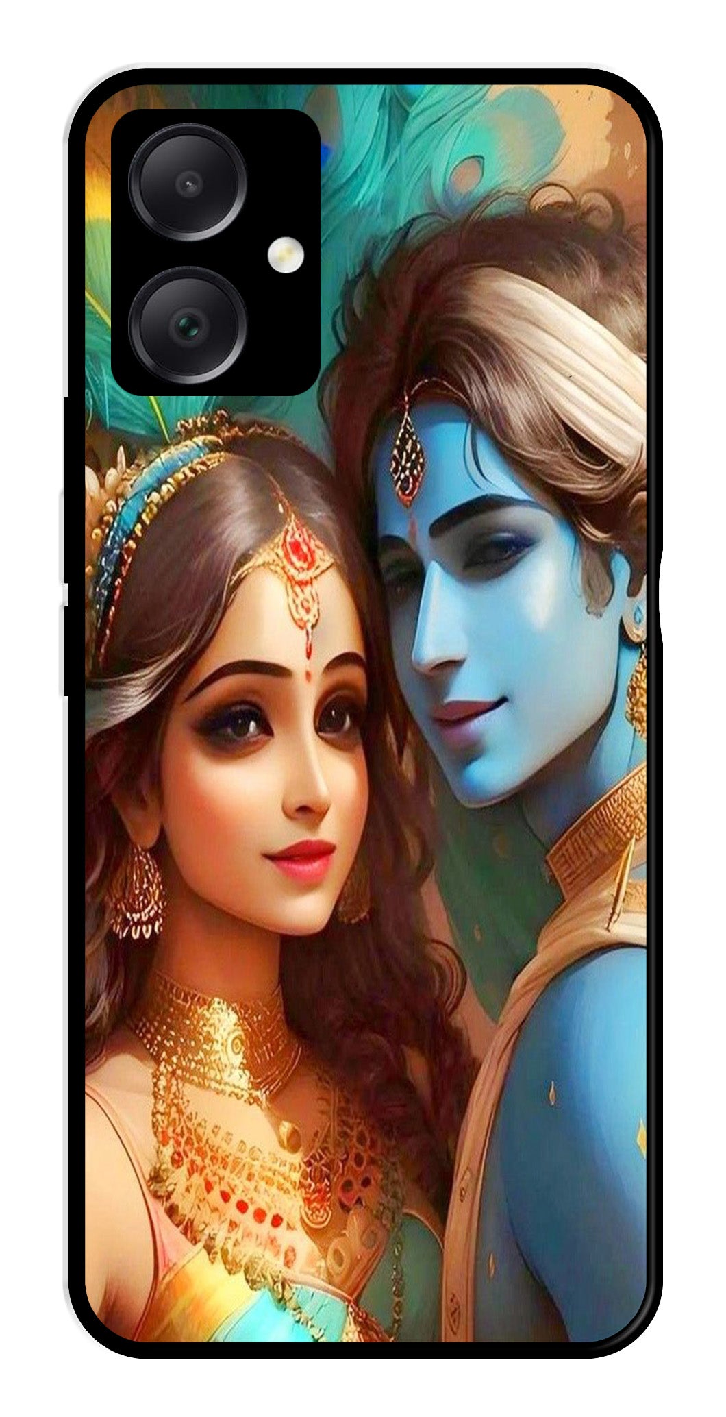Lord Radha Krishna Metal Mobile Case for Samsung Galaxy A05 Lord Radha Krishna Metal Mobile Case for Samsung Galaxy A05 (Design No -01)