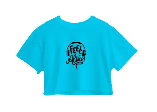 FEEL ALINE CROP TOP FEEL ALINE CROP TOP